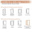 6PCS Window Restrictor Locks with Keys, Child Safety Window Locks for AntiTheft and Ventilation 3