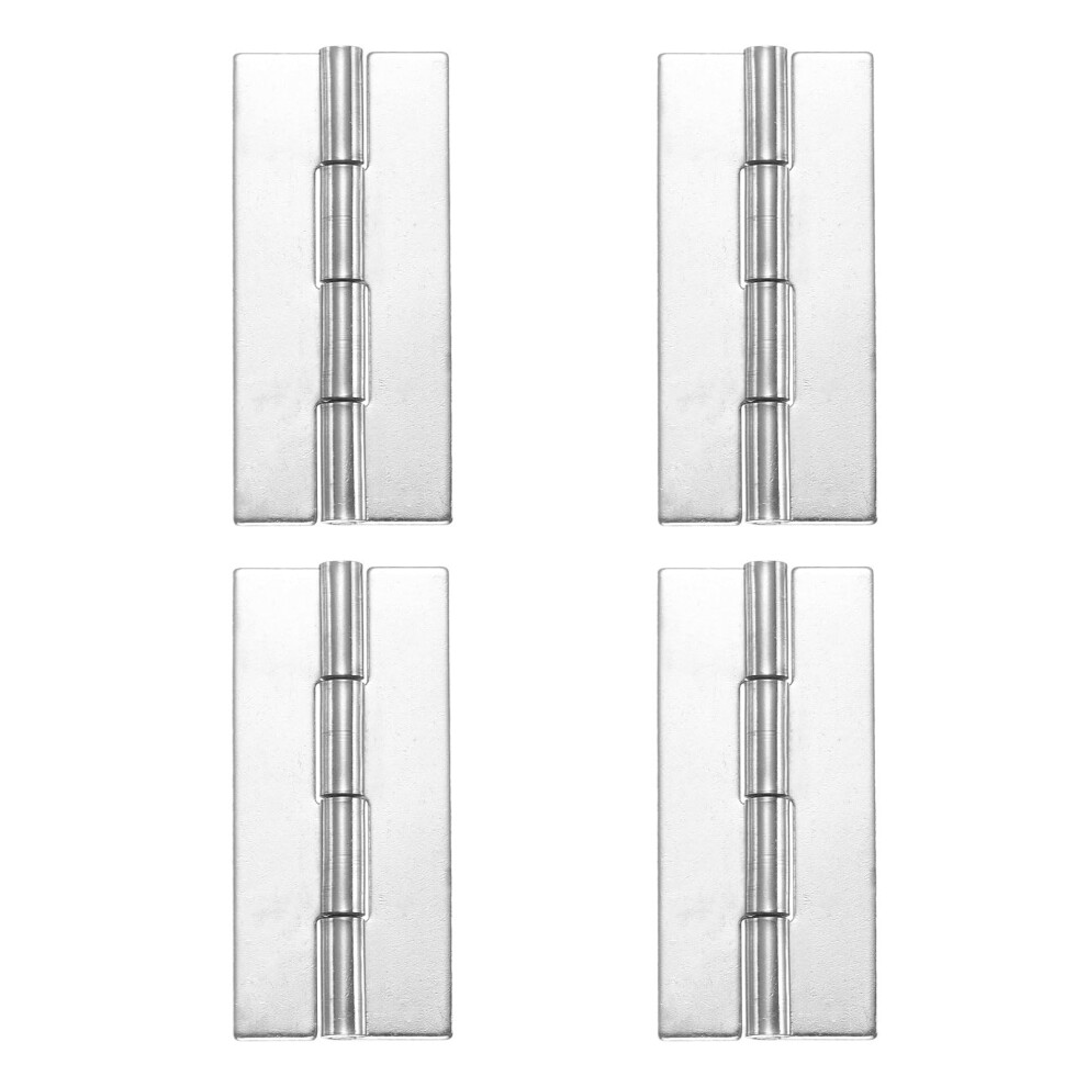 4 Pack Weldable Stainless Steel Hinges 304 Heavy Duty Metal Gate Butt Hinges For Trailer Doors RustâResistant Build 9771547719106
