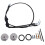 Tors Delete Removal Eliminator Kit for  Banshee Throttle Cable Caps Idle Screws 1