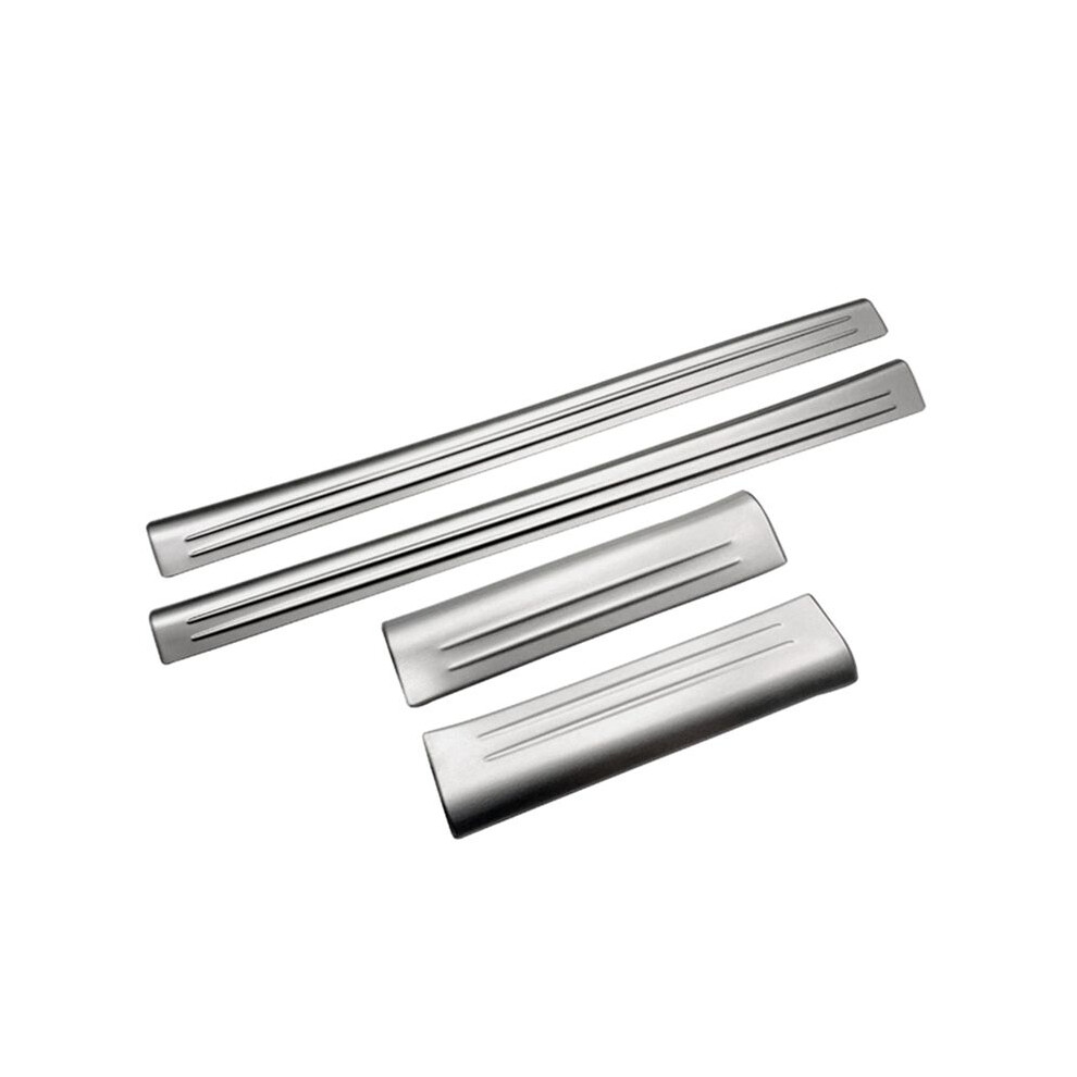 4Pcs Front Rear Inner Door Sill Pedal Trim Cover For Vezel Hr-V Hrv 2021-2023 Scuff Plate Silver 6033358238720
