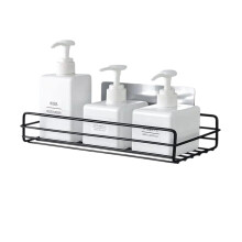 Bathroom Storage Rack Adhesive Corner Shelf SelfAdhesive NonPerforated Design for Kitchen and Sink