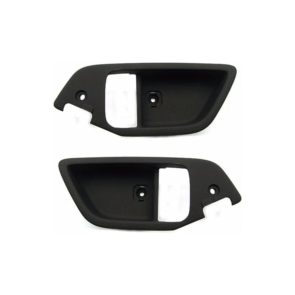 Front Door Inside Handle Catch Cover Lh+Rh Set For Tiburon Coupe 2003-2008 826112C000 826212C000, Black 6031462906702