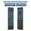 Mini Air Mouse Remote with Keyboard, DualMode Bluetooth and 2.4G, 7Color Backlit for Android Box PC Windows 3
