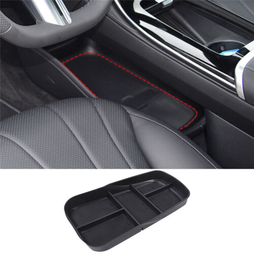 For   EQE EQS 2023 Car Center Control Under Storage Box Organizer Tray Interior Accessories 1
