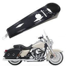 Gloss Black Dash Fuel Console Gas Tank Cover Trim for Road King 2008-