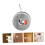 Bathroom Privacy Door Lock with Indicator, Chrome Lever, Durable Stainless, Easy Install, 2 Sets 3