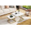Nest of 2 Tables,Square Coffee Table Set 7