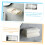 Foldable Bathroom Shelf Wall Mounted Storage Rack for Towels Soap Space Saving Design 4