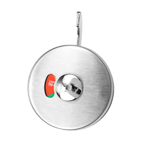 Bathroom Privacy Door Lock with Indicator, Chrome Lever, Durable Stainless, Easy Install, 2 Sets