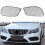 Car Front Grille Grill Lower Bumper Fog Light Cover Trim for   E-Class W207 E200 E300 2013 - 2016 3