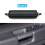 Car Interior Door Pull Handle Trim 7L6867161 for   2003-2010 Side Door Handle Inner PU Leather LHD RHD Black 4