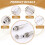 10PCS Guitar Pickup Endpin Output Jack Nickel Strap Lock Chrome 3