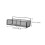 Rustproof Bathroom Wall Shelf Organizer with Hooks for Kitchen or Bathroom Storage Rack Black 3
