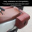 PU Saddlebags 250x120x240mm Capacity Black/Brown 5