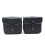 PU Saddlebags 250x120x240mm Capacity Black/Brown 7