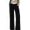 Maternity Low Rise Casual Trousers Polyester Pregnancy-Black M 1