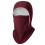 Fleece Balaclava Hooded Integrated Windproof Cap for-Burgundy 1