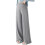 Lightweight Breathable Maternity Pants Elastic-flower gray XL 1