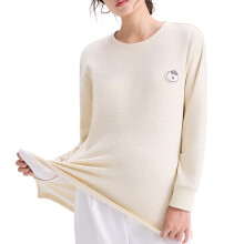 Gentle on Skin Loose Fit Fleece Lined Maternity-XL Custard