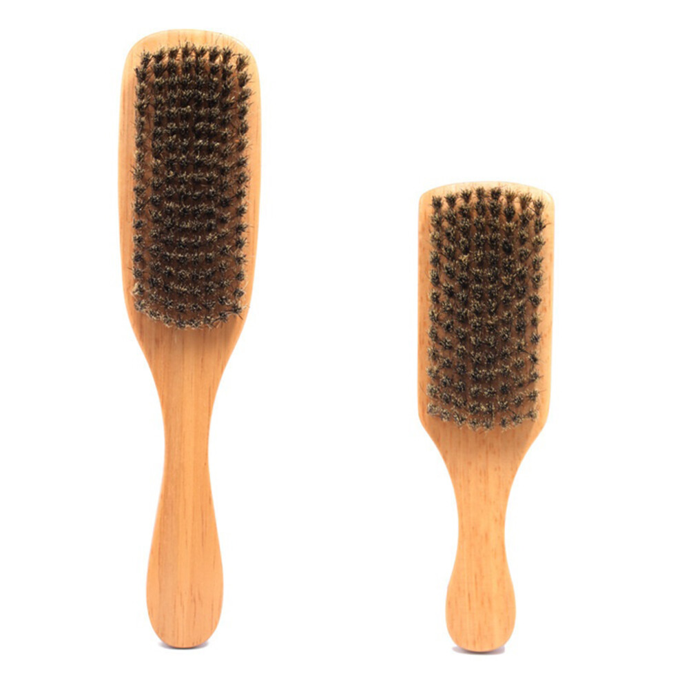 Hair Brush for Smoothing Ponytail, Soft Boar Bristle Styling