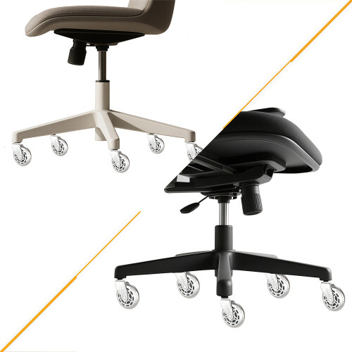 Easy Install Universal 3 Office Chair Compatible Most-Blue 1