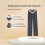 Maternity Low Rise Casual Trousers Polyester Pregnancy-Black M 5