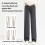 Maternity Low Rise Casual Trousers Polyester Pregnancy-Black M 6