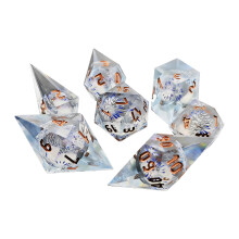 7Pcs Desktop Entertainment Resin Different Number-pyrotechnics