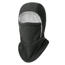 Thermisch unisex bivakmuts met volledige gezichts--Donkergrijs