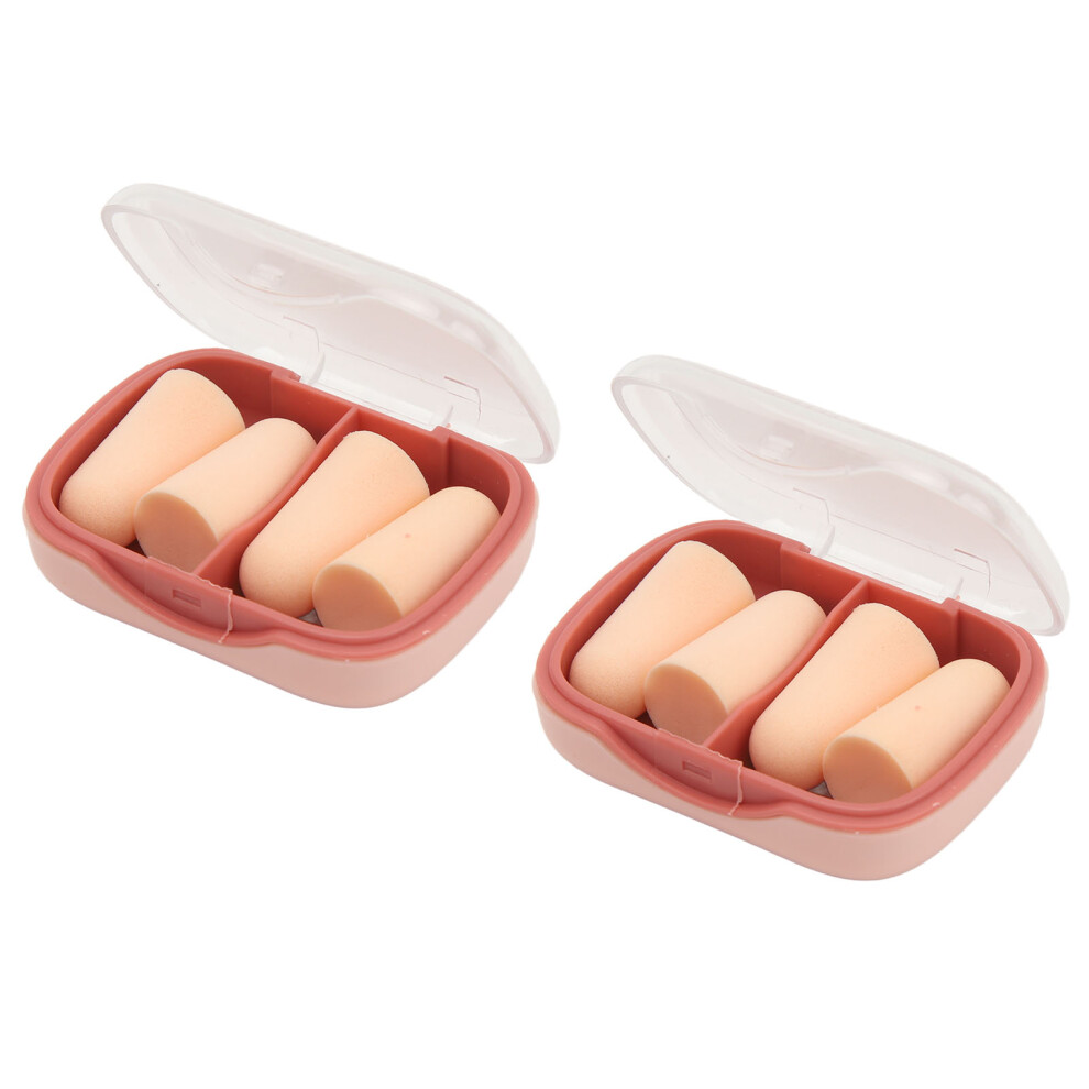 Foam Earplugs 4 Pairs Soft Noise Cancelling Sleep 5081393518612