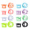 2Pcs Noctilucent Bicycles Handlebar End Expansion-mint green 2