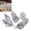 7Pcs Various Shape Dices Different Number of-copper foil blue 3