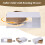 Coffee table with 360°Rotating drawer 16