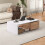 Coffee table with 360°Rotating drawer 18