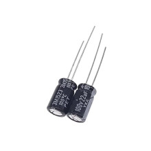 10PCS 33uF 100V Electrolytic Capacitor Pack 8x12mm Radial Lead for Stable Power Filtering and Reliable Energy Storage