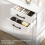 Homcom HOMCOM Sideboard with Soft-Close Doors, Modern Storage Cabinet White 4