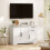 Homcom HOMCOM Sideboard with Soft-Close Doors, Modern Storage Cabinet White 6