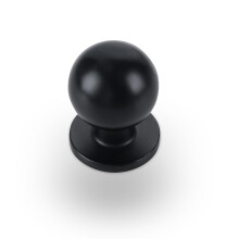 Matte Black Cabinet Knobs Set of 10, Durable Alloy Kitchen Cabinet Hardware for Drawers and Doors