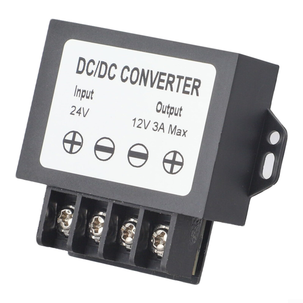 Dcdc Converter 24V To 12V 3A 36W Waterproof Ip65 Regulator With Stable Output For Car Led And Solar 9330225187073
