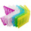 AA AAA Battery Storage Case with Label Stickers, ColorCoded Organizer for Home and Travel Use 5
