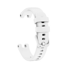 (White) Cinturino per orologio Garmin Lily in silicone bianco