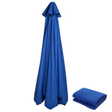 (Navy blue, 300cm x 6k) Ersatz-Sonnenschirmbezug (3 m) für 6/8-Streben-Sonnenschirme