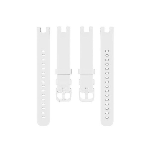 (White) Garmin Lily White Silicone Watch Band 2