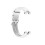 (White) Garmin Lily White Silicone Watch Band 4