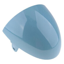 (Blue) Copertura per sella posteriore moto stile Cafe Racer retrò in plastica ABS