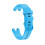 (Sky Blue) Garmin Lily White Silicone Watch Band 1