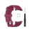 (wine red strap) Garmin Forerunner 45/45s Silicone Replacement Watch Band Strap 1