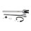 (Silver) Adjustable Boat Transom Saver with Composite Head, Roller & Trailer Mounts 3