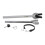 (Silver) Adjustable Boat Transom Saver with Composite Head, Roller & Trailer Mounts 4