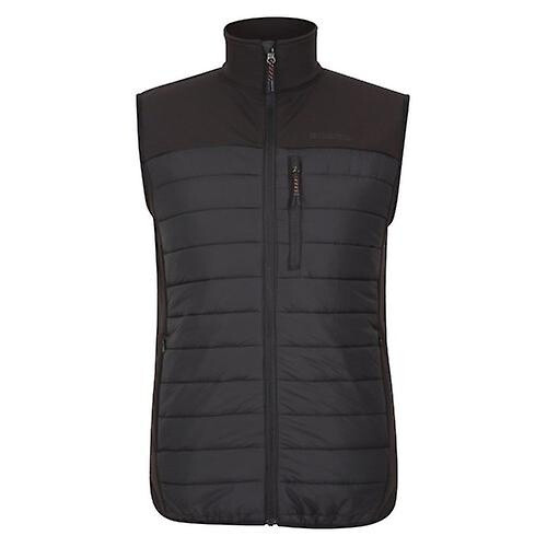 (Black, 3XL) Gilet imbottito ibrido da uomo Turbine II